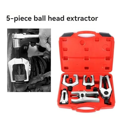 Splitter Removal Kit, Pitman Puller, Tie Rod End Tool Set For Front Service,5-In-1 Ball Joint Separator