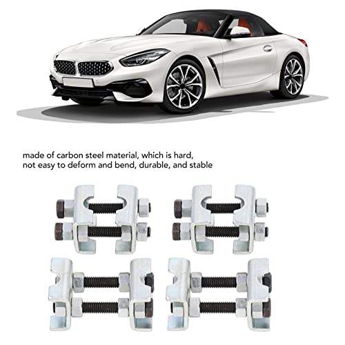 Acouto Coil Spring Compressor Adjustable 4pcs Mini Coil Spring Compressor 2 Way Adjustable Spring Spacer Carbon Steel Shocks Adjuster Tool Automotive