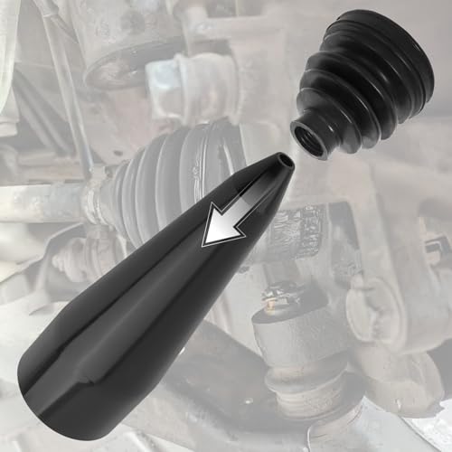 CV Boot Tool Cone Mounting Accessories,Smooth CV Boot Expander Tool for Stretching and Mounting the Boots,Professional Automotive Tools with Large Opening OD 4.3" for Auto Axle Boots