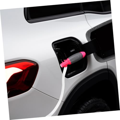 Alipis Manual Fuel Transfer Pump Kit 2-Piece Siphon Pump Hose Water Easy to Use for Automotive and Home Applications