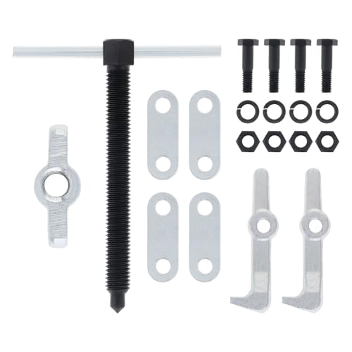 ChgImposs 2.36 Inch 2-Jaw Gear Puller, High Carbon Steel Heavy-Duty Bearing & Pulley Remover, Adjustable 10-65mm Jaw Spread, 1T Capacity - size: 10-60mm