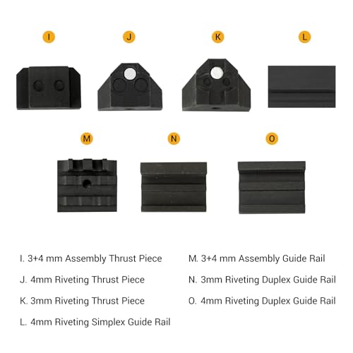 EWK 24-Piece Timing Chain Riveting & Separating Tool Kit, Chain Breaker/Rivet Tool for Mercedes-Benz M271 M272 M273 M276 Diesel & Gas Engines, Chrysler, Jeep