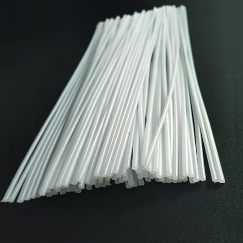 40 Pcs 16-Inch Length White HDPE Plastic Welding Rod,1/8" Diameter,High Density Polyethylene Welding Rod for Car Bumper,Water Tanks,Canoe and Plastic Bins - color: White