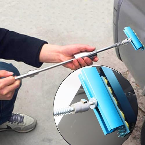 3Size Car Dent Puller Kit, Paintless Dent Repair Tools, Long-Reach | Durable Aluminum Alloy, with 2 O-Ring, For Cars, Motorcycles, Small-Large Dents, Fits Standard Slide Hammer & Hook, Reusable