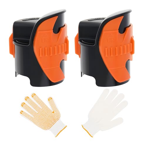 Windance 2 Pack Motorcycle Fork Seal Saver Cleaner 45mm-55mm Front Fork Seal Clean Tool, Shock Repairing Absorber Tool Shock Absorber Oil Cleaning Repairing Tools for Dirt Bike Tricycle (Orange) - color: Orange