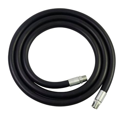 1 Inch x 13 Foot Fuel Transfer Hose with 1" Inch Dual NPT Threads Connecter male NPT fittings Compatible with All Electric Fuel Pumps for Dispensing Diesel Fuel,Gasoline,Kerosene Biodiesel - size: 1"ID, style: 1"-1"*13FT