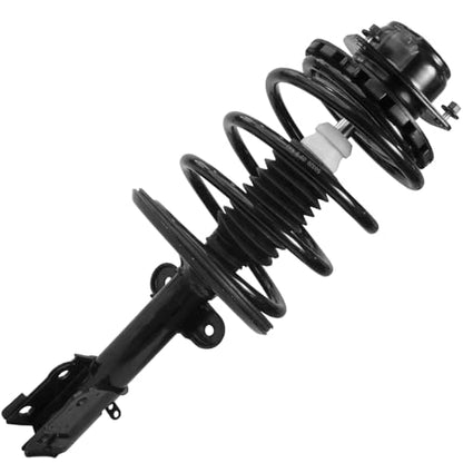 Detroit Axle - Front Struts Kit for Chrysler Grand Voyager Town & Country Dodge Grand Caravan Plymouth Voyager, 2 Lower Ball Joints 2 Struts with Coil Spring Replacement - size: 4QS58035/Big Kit