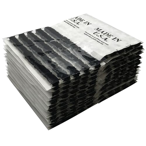 120 Insert Black 4" Tire Repair Strings - Self Vulcanizing Tire Plug String Inserts - Made in USA - color: Black, size: 120 Pack