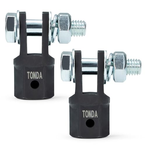 TONDA Scissor Jack Drill Adapter for 1/2 Inch Impact Wrench or 13/16 Inch Lug Wrench, 2 Pack - color: 2 PACK
