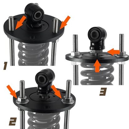 Strut Compressors Shock Spring Compression Tool For Harley M8 Shock Extensions Lift Kits Softail Lowering Kit Low Rider S Street Bob Fat Boy Fat Bob Breakout Sport Glide Deluxe pre-load adjuster