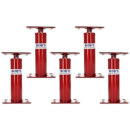 BISupply House Jacks for Leveling Crawlspace 5 Pack - 12 to 16 inch Adjustable Support Beam Basement Jack Post - Floor Lifting Joist Beam Brace for Cellar Ceiling - Screw Pole Jack - size: 12-16 Inch (5 PACK)