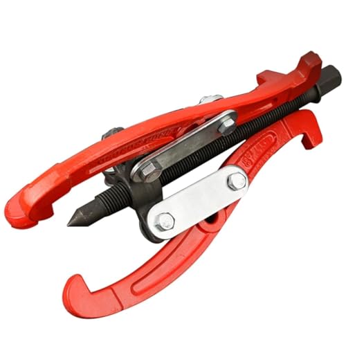 Hydraulic Puller，Heavy Duty Three Jaw Gear Bearing Puller High Carbon Steel Pulley Gear Bearing Flywheel Puller Removal Tool with Thickened Jaws(8inch) - size: 8inch