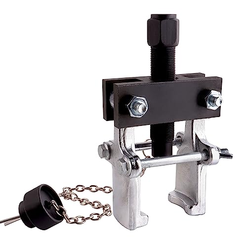 Heavy Duty Adjustable Pitman Arm Puller, 2-Jaw Steering Arm Removal Tool for Pitman Arms, Bearings & Gears, Fits Cars & 3/4 Ton Trucks, Compatible with Ram, Ford & Chevy, Replace OEM 27170