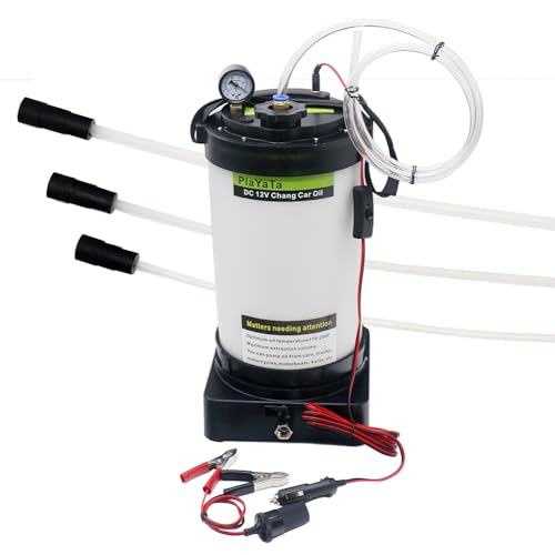 12V DC Current Oil Changer 6L Oil Pump: for car Engine Oil, Transmission Oil, coolant, Brake Oil, Easy to Operate, can Pump Oil Through The Dipstick Tube (6L) - size: 6L