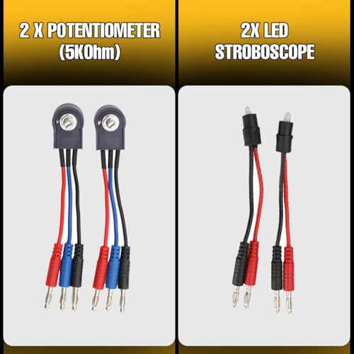 Automotive Circuit Test Leads - 92PCS Terminal Test Kit with Multimeter Probe, Electric Probe, Carrying Case, Wire Connectors, Adapter Cables