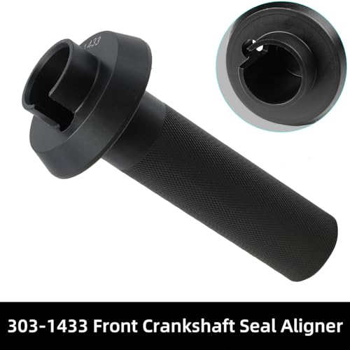 DPTOOL Front Crankshaft Seal Installer&Aligner Tool Compatible with Jaguar Land Rover 3.0 V6 & 5.0 V8 Engines Replace 303-1433 303-1434 - size: 303-1433 303-1434