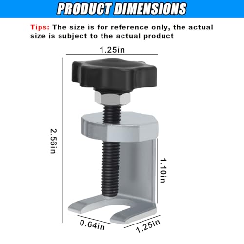 Car Wiper Arm Removal Tool, Steel Windshield Wiper Arm Puller with Adjustable Knob, Universal Automotive Quick Disassembly Hand Tool Accessories for Car SUV Truck (2PCS) - size: 2PCS