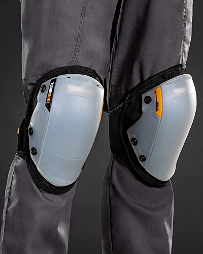 ToughBuilt - FoamFit Non-Marring Knee Pads, Adjustable Straps, TB-KP-203R | Non-Marring Shell, FoamFit Cushioning, Adjustable Straps, Ergonomic Support, All-Day Comfort