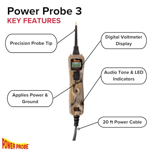 Power Probe 3 Circuit Tester, Supplies Power & Ground (PP3CSCAMO) - color: Camo - Limited Edition
