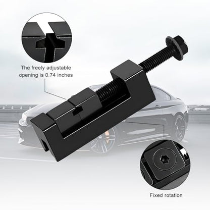 Single Ear Car CV Axle Boot Clamp Pliers, Vehicle Drive Shaft CV Boot Clamping Removal and Installation Tool with 20PCS Stainless Steel Clamps, Automotive Repair Kit, Universal Fit