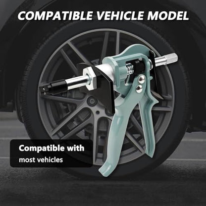 RAMATA 29350 Brake Caliper Piston Rewind Tool, Combination Single Discs Rear Brake Tool Kit Adjustment & Compression for Smooth Brakes - size: 29350