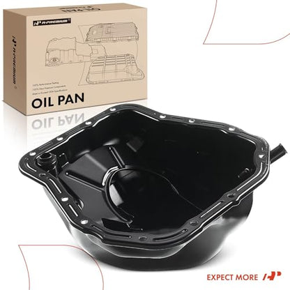 A-Premium Engine Oil Pan Sump with Drain Plug Compatible with Subaru Outback/Legacy 2006-2009, Forester 2006-2013, Impreza 2006-2014, WRX 2012-2016, WRX STI 2013-2020 & Saab 9-2X 2006, H4 2.5L Gas - style: Oil Pan Only