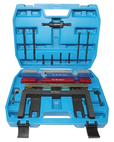 DPTOOL Master Engine Timing Vanos Cam Camshaft Locking Tool Kit Compatible with BMW N51 N52 N53 N54 N55 S55 Engine Replace 118 520, 114 290, 114 280, 114 281, 114 282, 114 285, 119 340