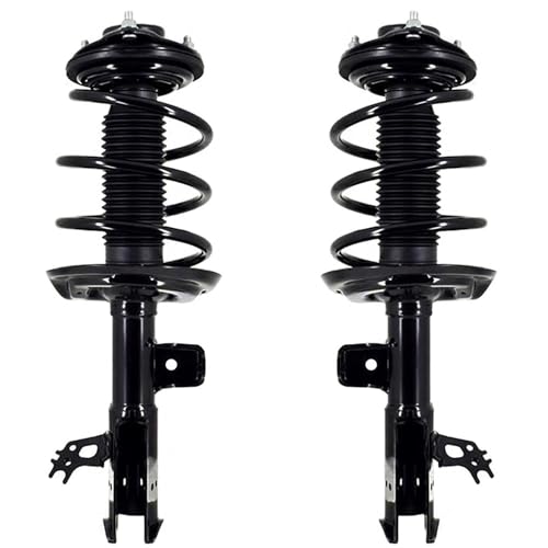 Detroit Axle - Front Struts Kit for Toyota 2019-2022 Avalon 2018-2023 Camry, 2 Struts with Coil Spring Assembly 2 Sway Bar End Links Replacement Suspension Kit - size: 4QS501874/Sway Kit