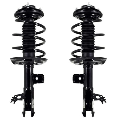 Detroit Axle - Front Struts Kit for Toyota 2019-2022 Avalon 2018-2023 Camry, 2 Struts with Coil Spring Assembly 2 Sway Bar End Links Replacement Suspension Kit - size: 4QS501874/Sway Kit