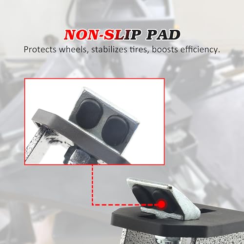4-Piece Motorcycle Tire Changer Clamps, Tire Changer Bead Clamp, Wheel Clamp, Tire Clamp, Motorcycle Tire Changer Adapter, Motorcycle Clamp, Decrease 4 inches