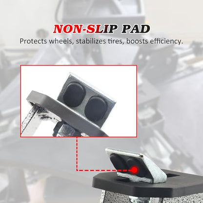 4-Piece Motorcycle Tire Changer Clamps, Tire Changer Bead Clamp, Wheel Clamp, Tire Clamp, Motorcycle Tire Changer Adapter, Motorcycle Clamp, Decrease 4 inches