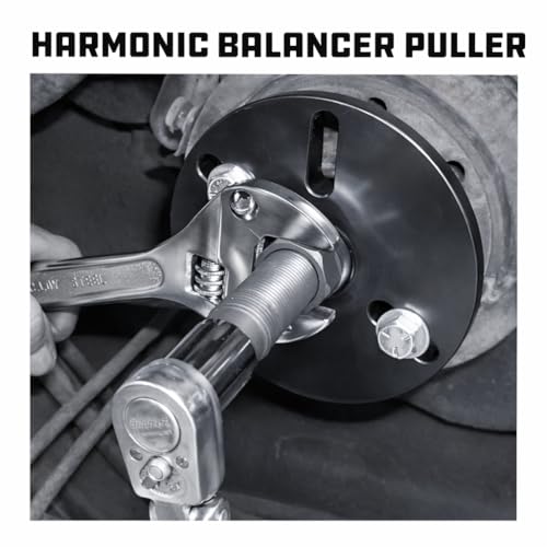 Powerbuilt Harmonic Balancer Puller Set, Remove and Install, Balancers on Car Vehicles and Light Trucks, Thread Adapters - 648994 - style: 46 Piece