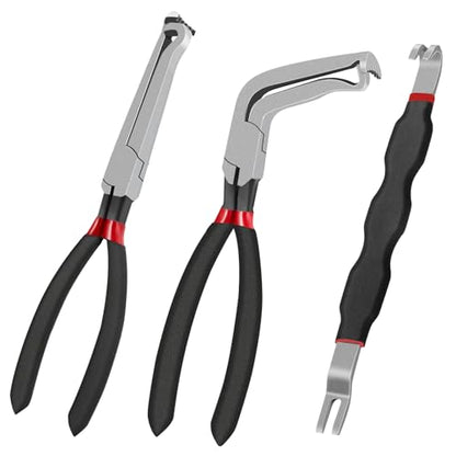 PPZ Electrical Disconnect Pliers Kit 3Pcs,37960,37980,13120,Automotive Electrical Terminal Connector Separator Removal Tool, Electric System Repair Tools,Electrical Connector Removal Tool - color: Black 3 Pcs
