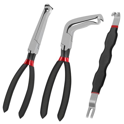 PPZ Electrical Disconnect Pliers Kit 3Pcs,37960,37980,13120,Automotive Electrical Terminal Connector Separator Removal Tool, Electric System Repair Tools,Electrical Connector Removal Tool - color: Black 3 Pcs