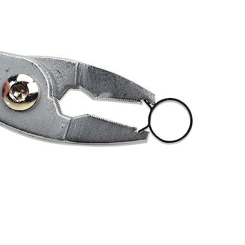 IAG Multi-Directional Hose Clamp Pliers, Fuel Line & Radiator Hose Tool | Swivel jaws reach clamps from any angle, made for spring & constant tension clamps, fuel/coolant/radiator hoses, no slip
