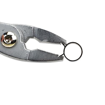 IAG Multi-Directional Hose Clamp Pliers, Fuel Line & Radiator Hose Tool | Swivel jaws reach clamps from any angle, made for spring & constant tension clamps, fuel/coolant/radiator hoses, no slip