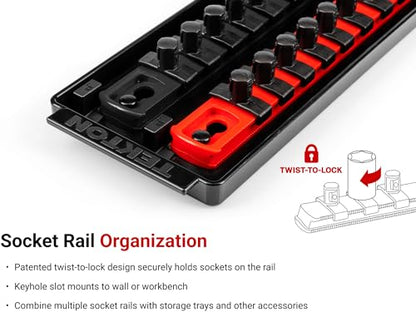 TEKTON 3/8 Inch Drive 6-Point Socket Set, 42-Piece | SHD91218 - size: 42-Piece (5/16-3/4 in.), style: Standard