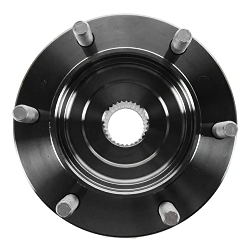 TRQ Wheel Bearing and Hub Kit for 1996-2002 Toyota 4Runner | for 2001-2007 Toyota Sequoia 1995-2004 Toyota Tacoma 2000-2006 Toyota Tundra 4WD with Automatic Disconnecting Differential