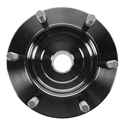 TRQ Wheel Bearing and Hub Kit for 1996-2002 Toyota 4Runner | for 2001-2007 Toyota Sequoia 1995-2004 Toyota Tacoma 2000-2006 Toyota Tundra 4WD with Automatic Disconnecting Differential