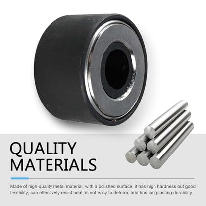 4PCS Wheel Stud Installer, Anti-slip Iron Wheel Stud Removal Tool, Rustproof Car Tire Bolt Tool, M12x1.25/M12x1.5/M14x1.5/ with 3/4" Hex Wheel Lug Nuts, Universal for Most Cars (Silver)