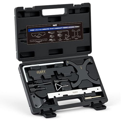 Orion Motor Tech Engine Timing Tool Kit, 10pc Engine Camshaft Belt Locking Tool Set Compatible with Ford Mazada Volvo, 1.25 1.4 1.6 1.7 2.0 2.3 2.5 Ecoboost 1.5 1.6 Camshaft Tools 303-1097