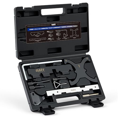 Orion Motor Tech Engine Timing Tool Kit, 10pc Engine Camshaft Belt Locking Tool Set Compatible with Ford Mazada Volvo, 1.25 1.4 1.6 1.7 2.0 2.3 2.5 Ecoboost 1.5 1.6 Camshaft Tools 303-1097