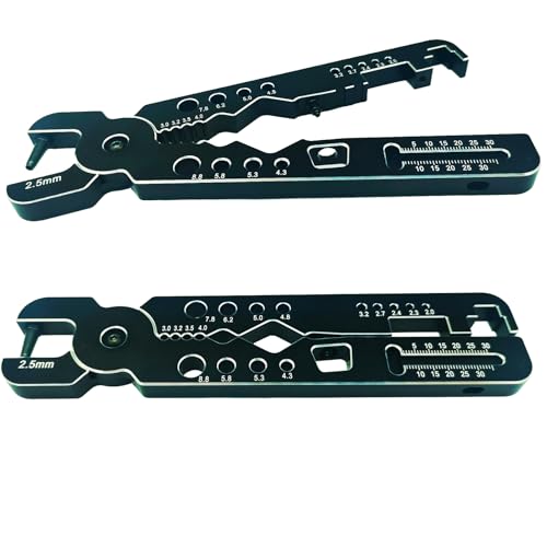 RC Shock Absorber Pliers Ball Head Pliers Clip Multi-Function Wheel Tire Tools for 1/24 1/12 1/10 1/8 Traxxas Arrma Axial Losi Redcat HSP HPI RC Cars Trucks Rock Crawlers