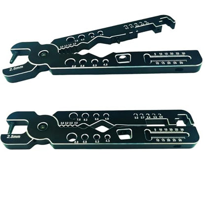 RC Shock Absorber Pliers Ball Head Pliers Clip Multi-Function Wheel Tire Tools for 1/24 1/12 1/10 1/8 Traxxas Arrma Axial Losi Redcat HSP HPI RC Cars Trucks Rock Crawlers