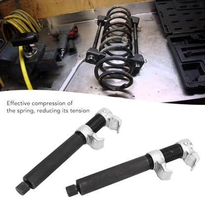 JEOZBM 2Pcs Coil Spring Compressor Set, Heavy Duty Rugged 23mm to 280mm Strut Spring Compressor Universal for Cars