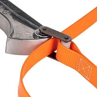 Klein Tools SHBKIT Grip-It Strap Wrench Kit, Adjustable Strap Wrenches with 6 and 12-Inch Handles, 2-Piece - size: 6-Inch and 12-Inch Handles
