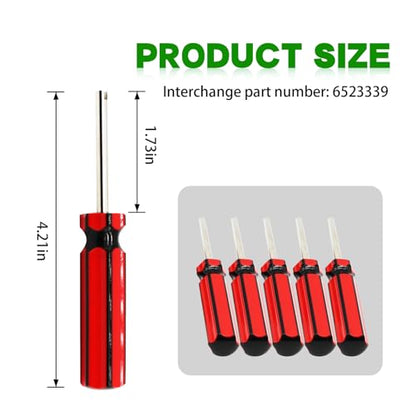 10Pcs Car Auto Screwdriver Valve Stem Core | Remover Tire Tube Installer Repair Tool 6523339