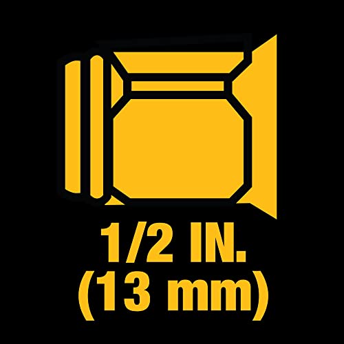 DEWALT 20V MAX Cordless Impact Wrench, 1/2 Impact Gun, 4-Speed High Torque with Hog Ring Anvil and LED Light, Brushless Motor, Precision Wrench, Tool Only (DCF900B) (Pack of 3) - size: Large (Pack of 3)