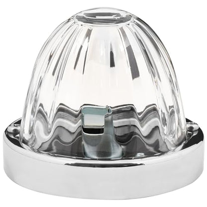 GG Grand General 92448 Stainless Steel Clear Watermelon+ Glass Lens Kit for #1157, Bulb not Included - color: 1157 Bulb Base, style: Clear