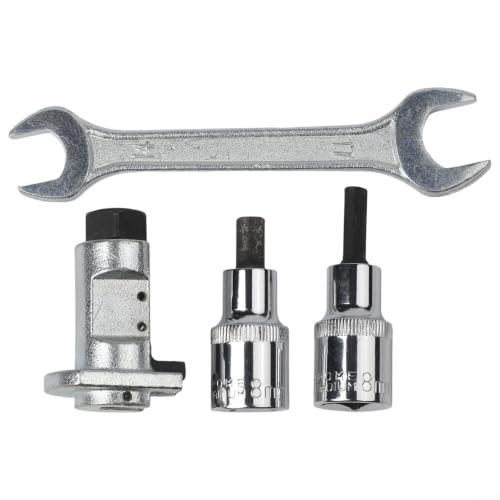 4 Pcs Steel Spreader Removal Tool Kit for Strut Separator Ball Joint Pitman Arm Puller Tie Rod End Suspension Repair